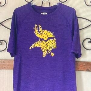 Team Apparel Purple and Gold Short Sleeve Tee